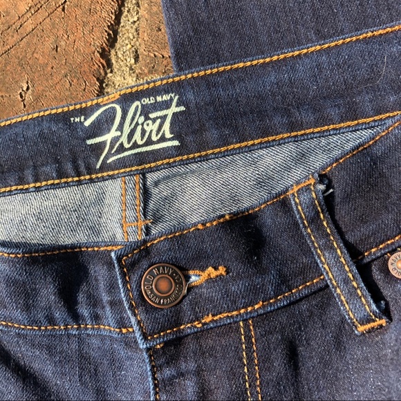 Old Navy Flirt skinny dark wash jeans size 4 long - Picture 4 of 7